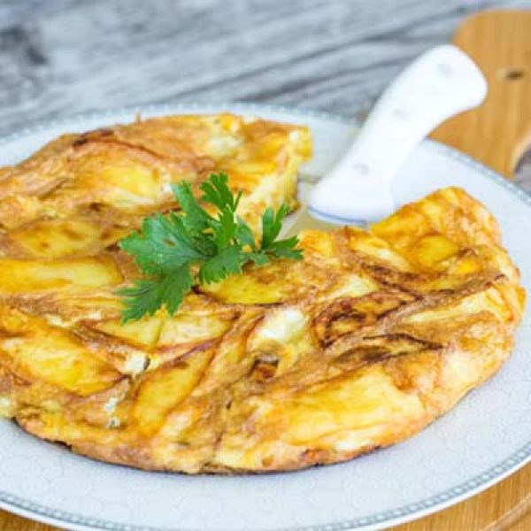 Patatesli Omlet